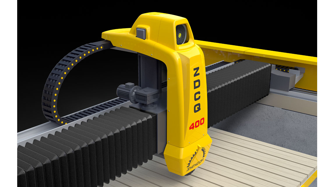Sheng da zdcq-400   Tagliatrice a ponte per marmo  auomatic bridge stone cutting machine