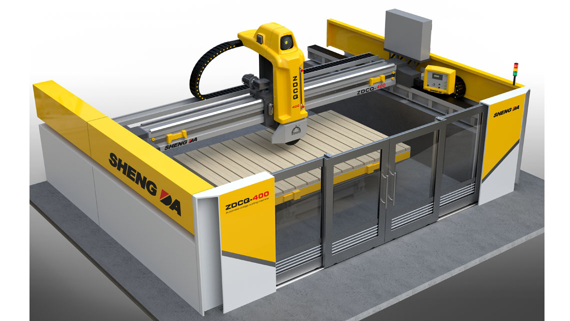 Sheng da zdcq-400   Tagliatrice a ponte per marmo  auomatic bridge stone cutting machine