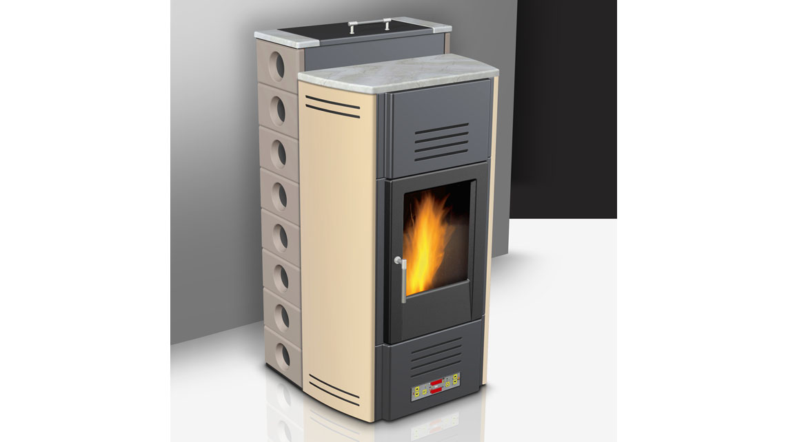 AMV Design - Sicalor stufa Stufe termostufe  a pellet