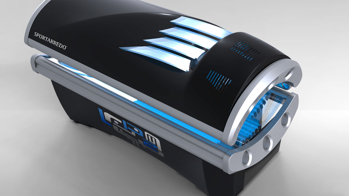 AMV Design - Sportarredo -  Lettino a Bassa Pressione Solarium LP2