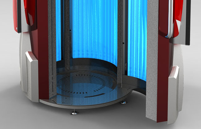 Solarium verticale