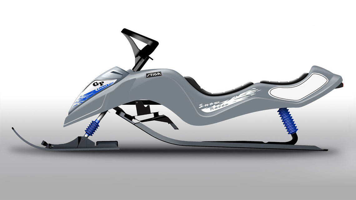 AMV Design Slitta Snowracer GP gran prix - Stiga