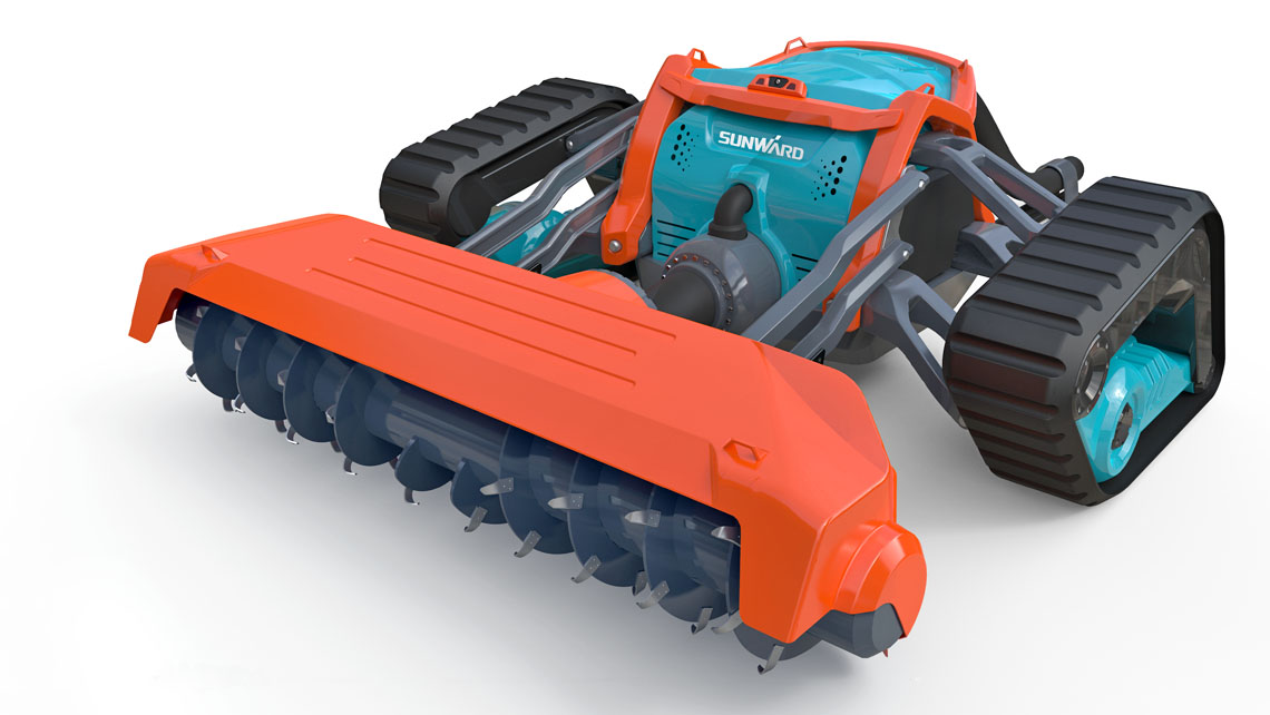 AMV Design Sunward Mini robot subacqueo