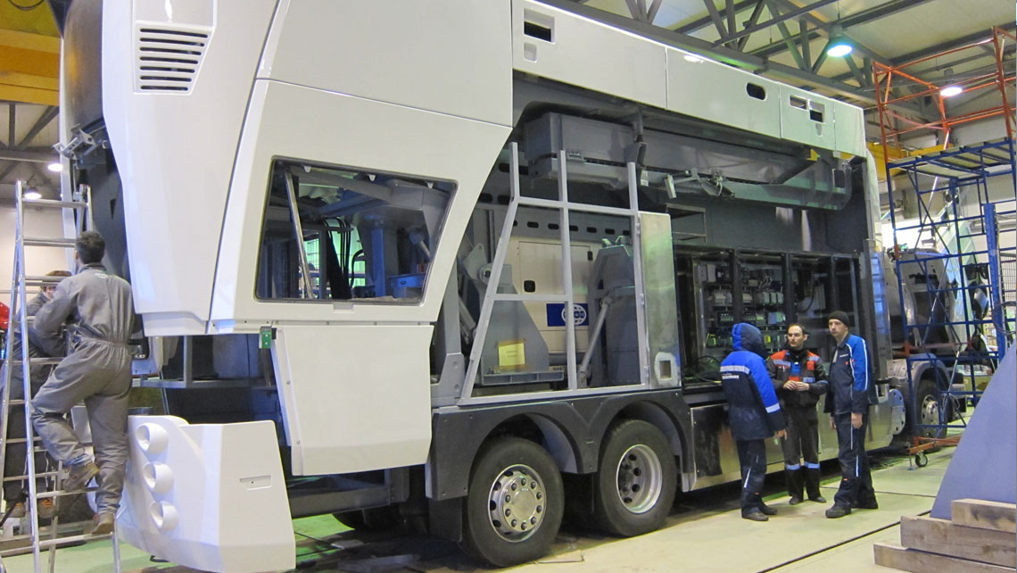 Scantronic - Sistema di ispezione mobile a raggi-x ST-2630M sicurezza scania truck MIS
