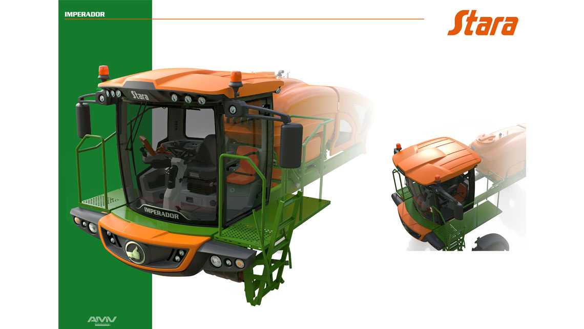 AMV Design - Stara Imperador cabina per macchina agricola