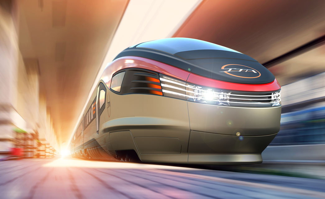 AMV Design - Treno Metropolitano Concept  - Metropolitan Train - Train Design - Innotrans Berlin - High-speed rail - high speed train - treno ad alta velocità - concept treno - treno design - locomotiva - trasporto su rotaia - treno fututistico