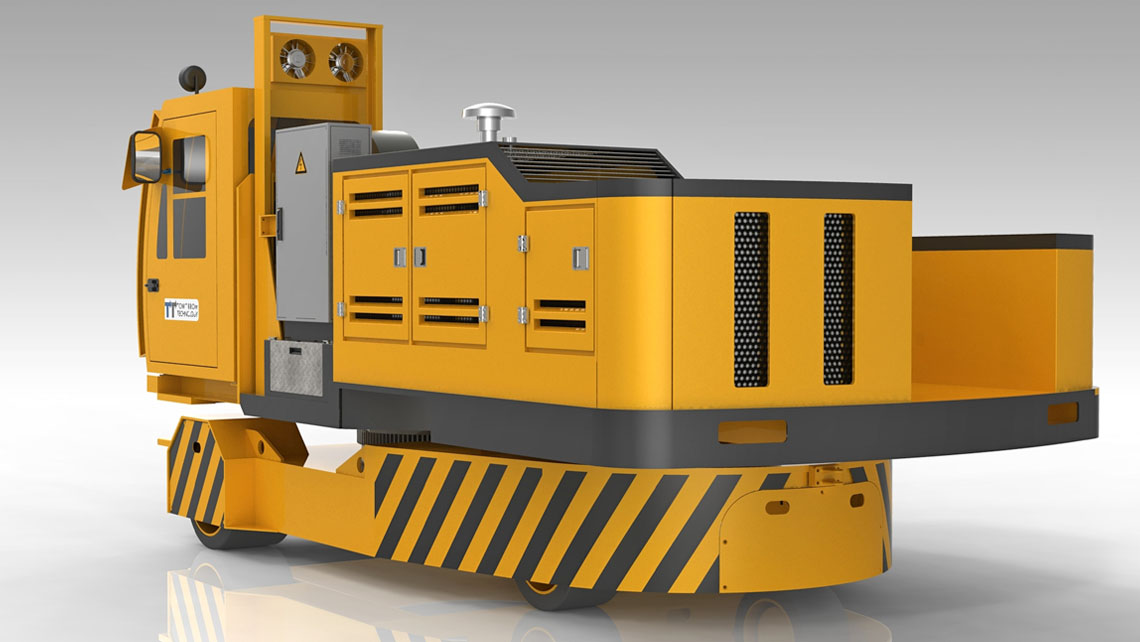 AMV Design TT Tomorrow Technology Scarificatore Veicolo Multifunzione industria alluminio