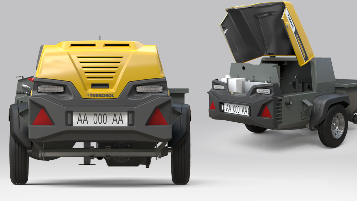 AMV Design  Turbosol T20 X CL Intonacatrice idraulica