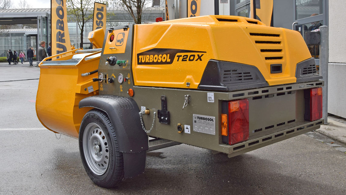 AMV Design  Turbosol T20 X CL Intonacatrice idraulica