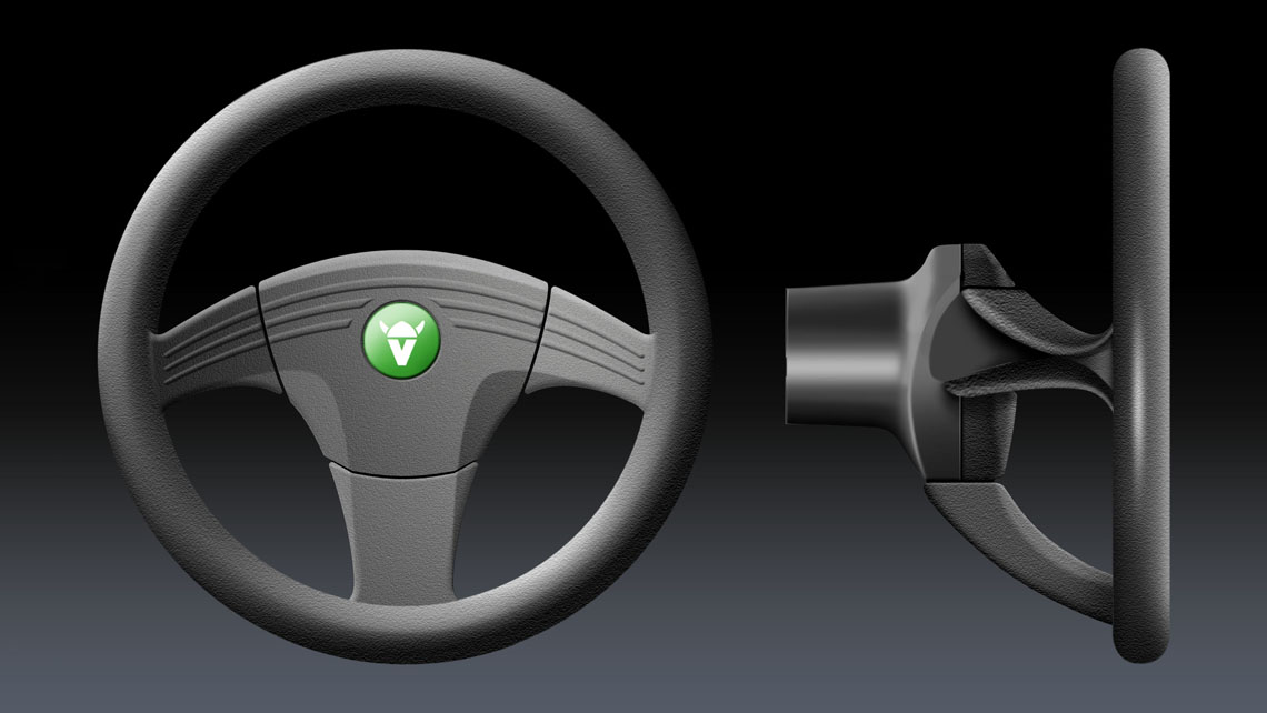 Volante, volanti, volante per veicolo, Amv Design, steering wheel design, viking, stihl, GGP