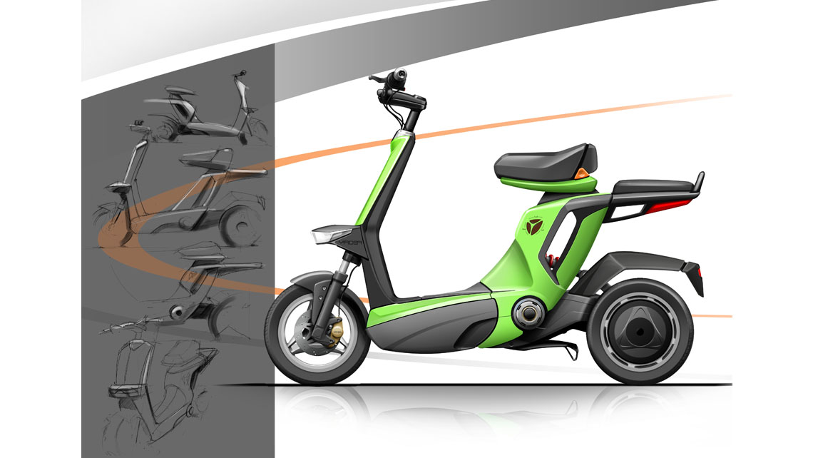 AMV Design yadea minimoto  scooter