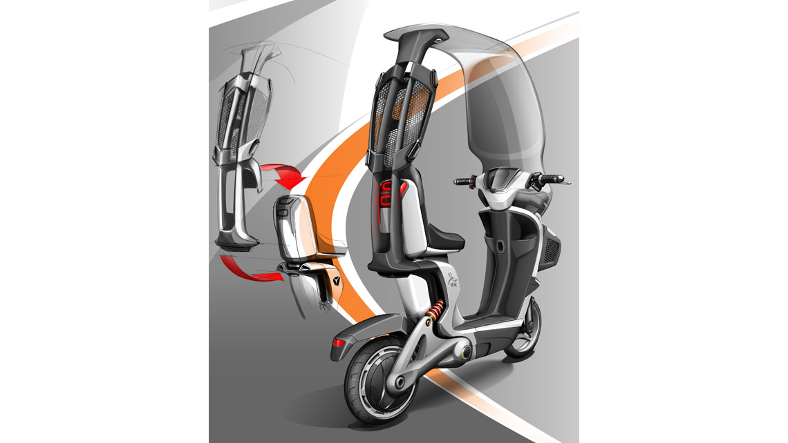 AMV Design yadea minimoto  scooter