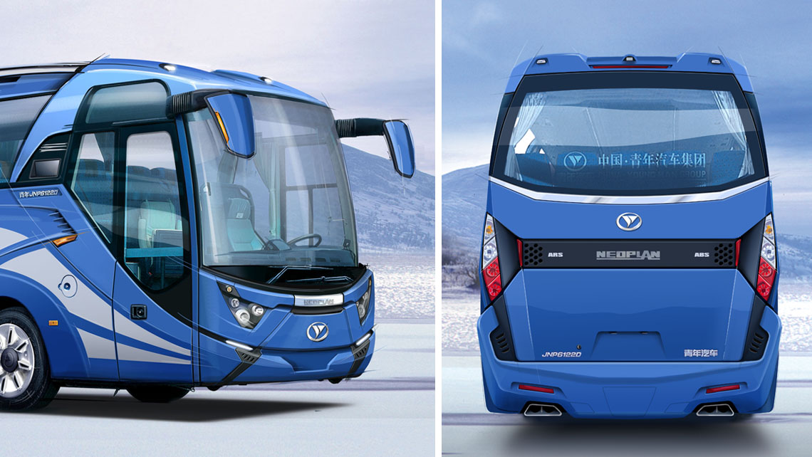 AMV Design - Young Man neoplan autobus