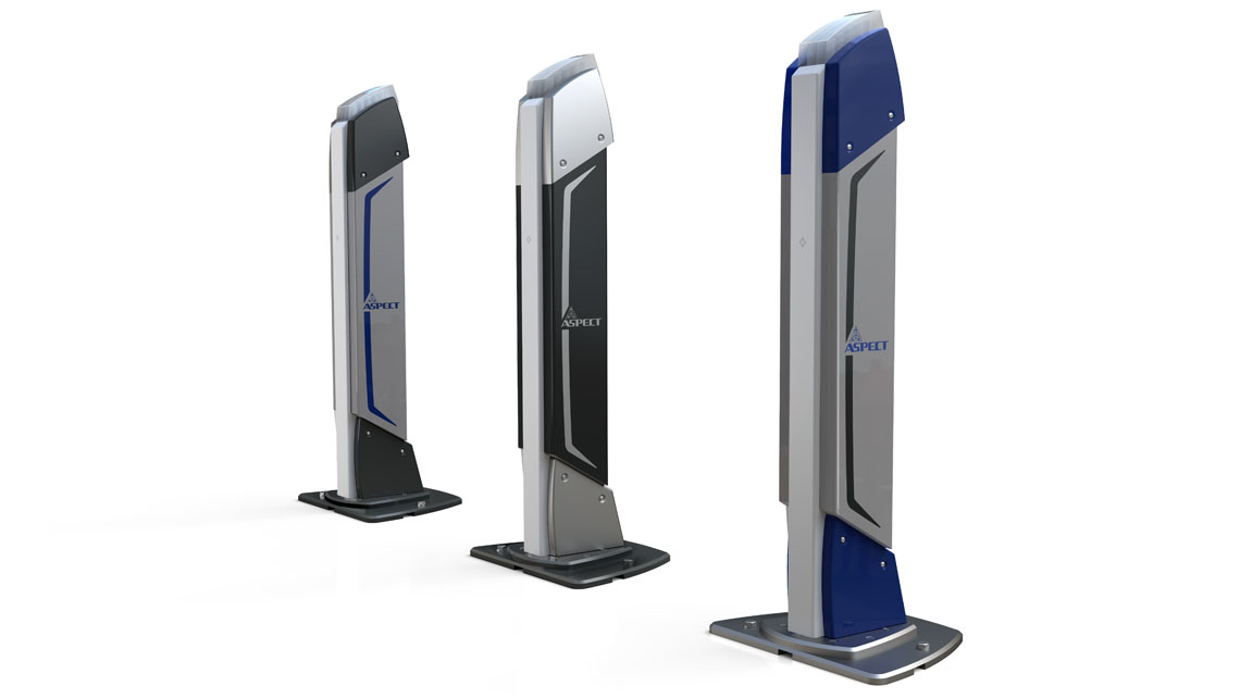 AMV Design,  Aspect , RM-1SM-01,  sistema de controle de materiais cindíveis e radioativos, controles aduaneiros, pessoas e bagagens