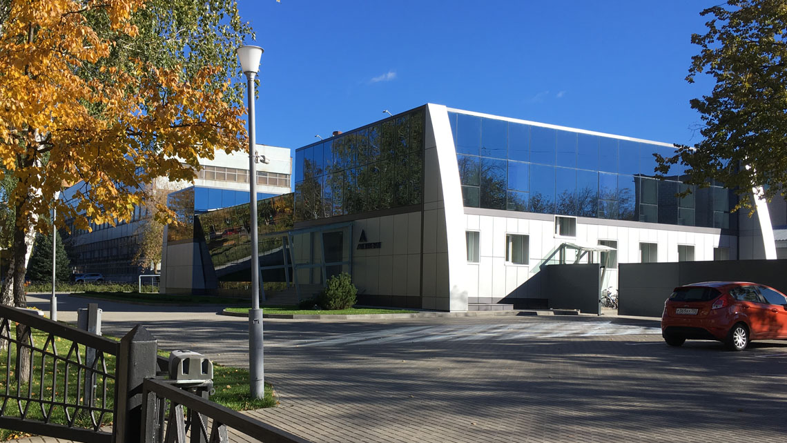 ASPECT Dubna building exteriors