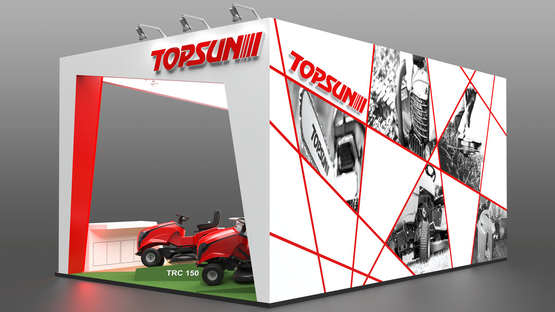 AMV Design stand TopSun Feira de Canton 2012