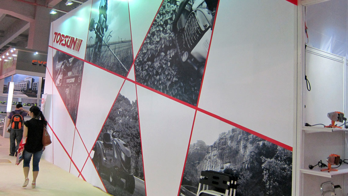 AMV Design stand TopSun Feira de Canton 2012