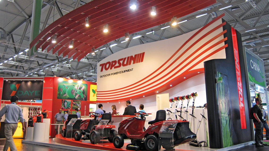 AMV Design stand TopSun GAFA fair 2012