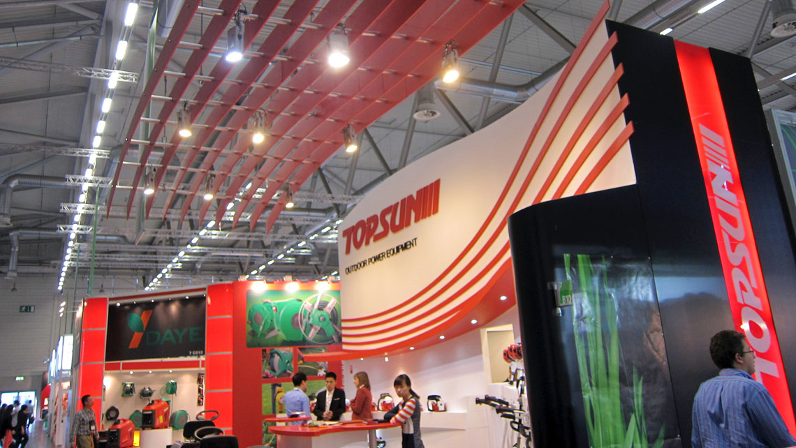 AMV Design stand TopSun GAFA fair 2012