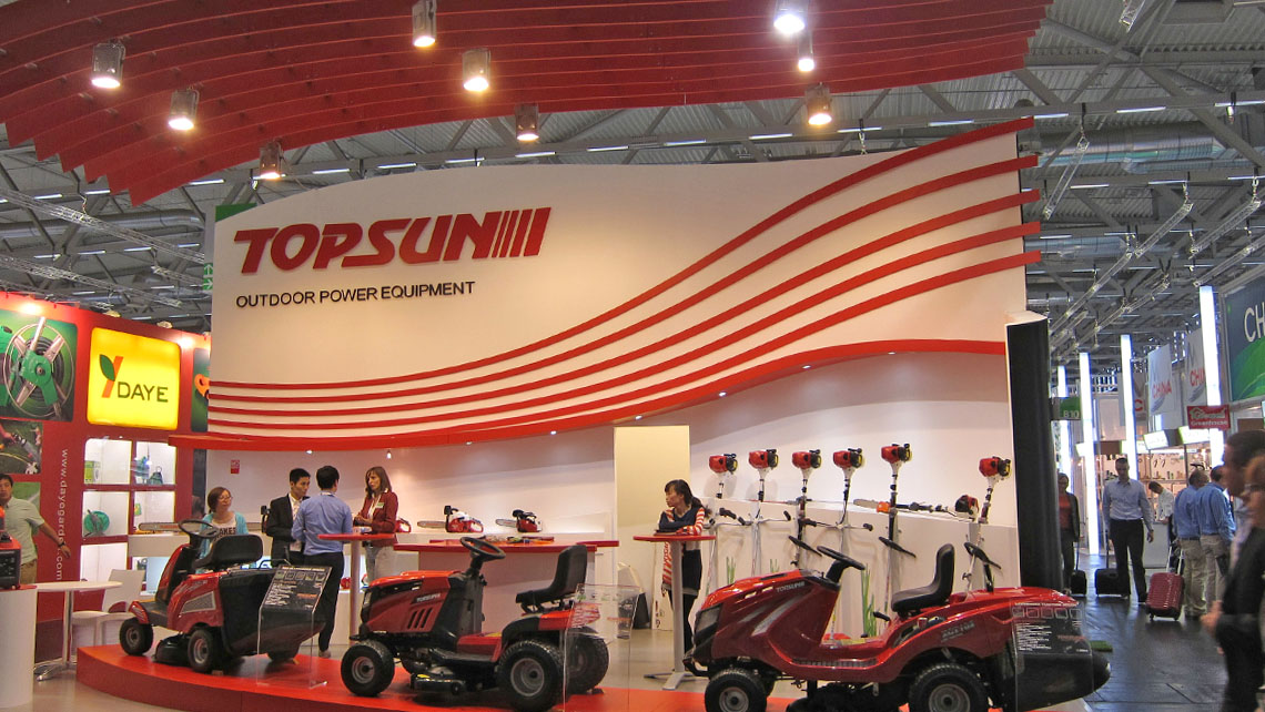 AMV Design stand TopSun GAFA fair 2012