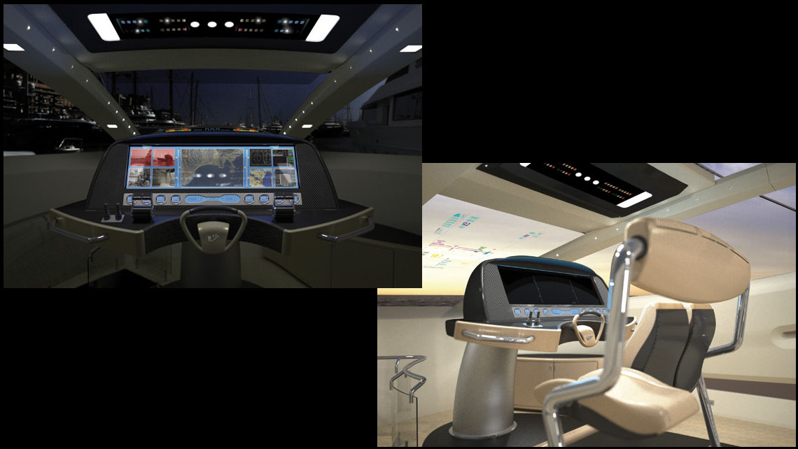 AMV Design Yacht concept of Super Yacht 125'