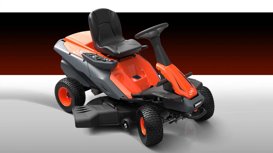 AMV Design, Leo Pumps, trattorino rasaerba elettrico, lithium 80v lawn mower, electric lawnmower, battery mowers, lithiun-ion lawnmowers,  ride-on mower, Garden machinery design,Garden equipment design, Gardening machinery design, garden power tool design, Leo, electric lawnmower, rasaerba elettrico, trattorino elettrico, lithium-ion mower. battery lawn mower
