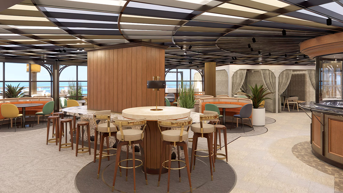 AMV Design - norwegian luna, norwegian cruise line,Naval interiors, Naval design, Nautical Design,Cruise ship design, Cruise ship interiors, Yacth design - cruise ship interior design